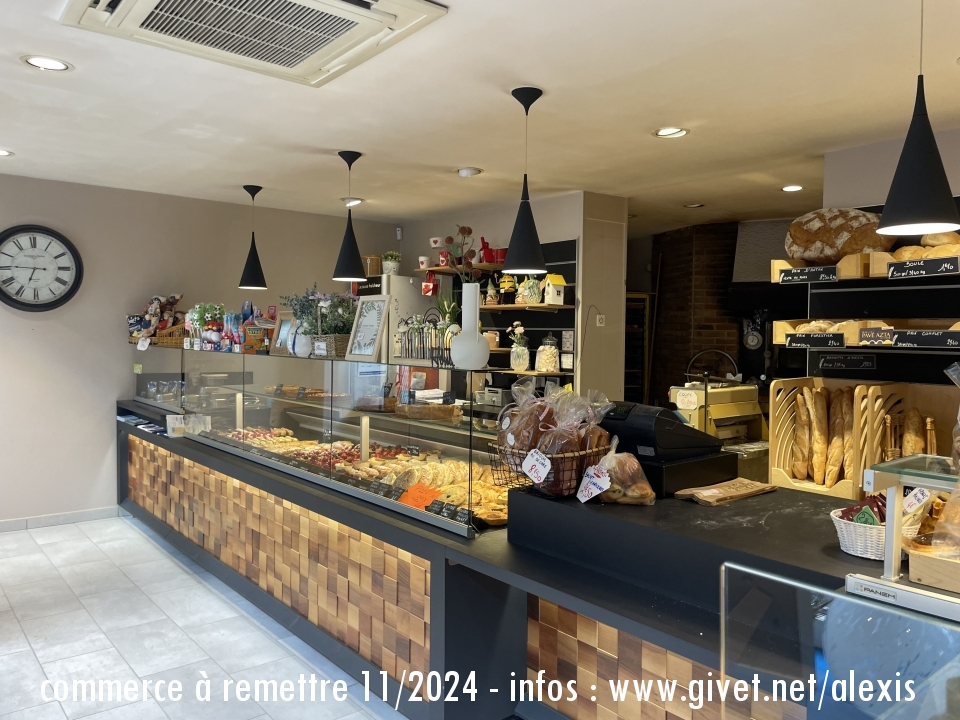 Boulangerie a remettre Givet Le Fournil d'Alexis 11-2024